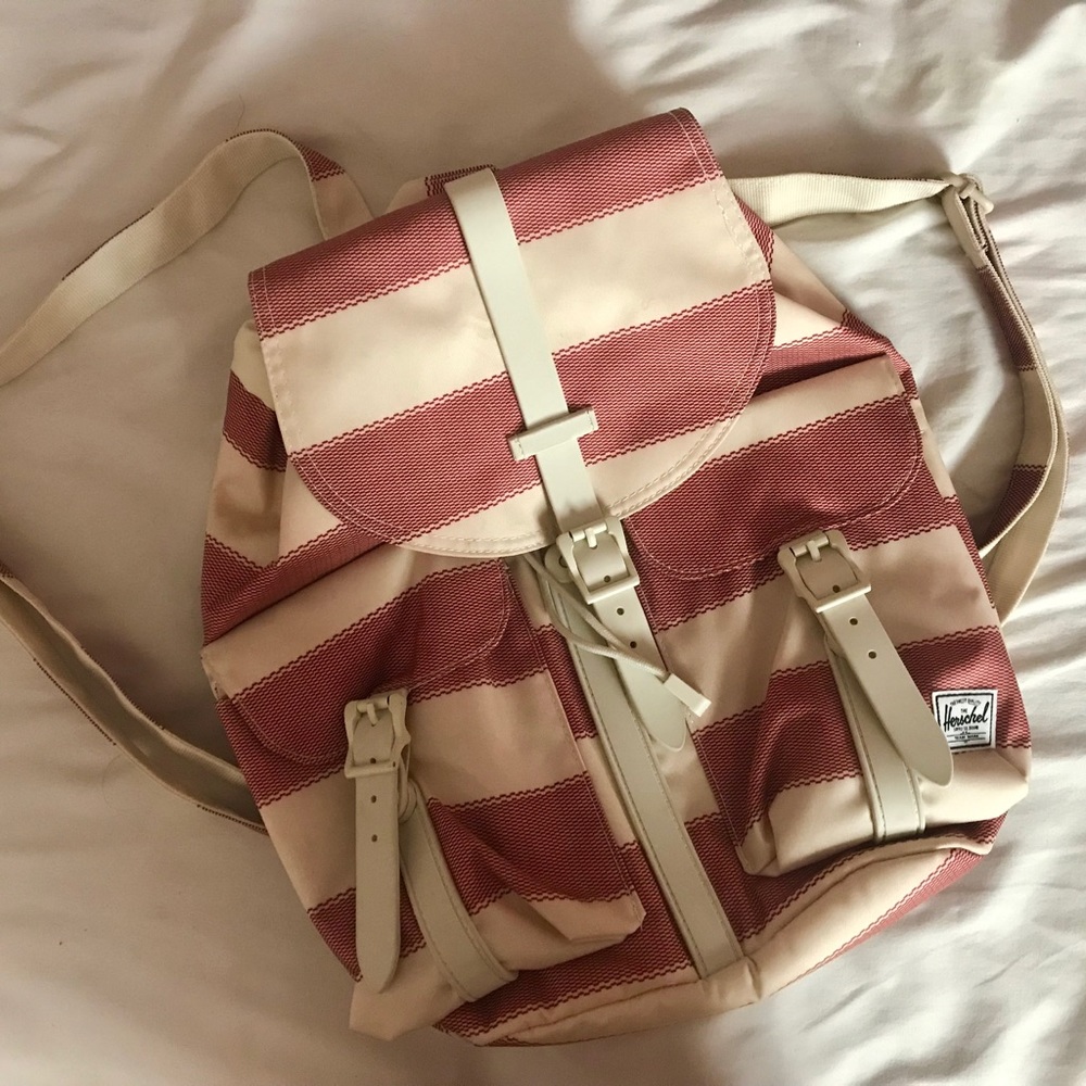 Pinstriped Herschel Dawson Backpack